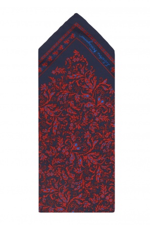 Silk pocket square with a logo, zdjęcie 2 Silk pocket square with a logo od Salvatore Ferragamo
